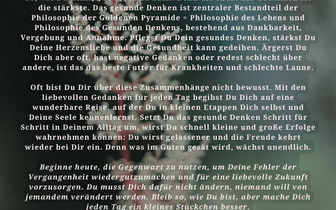 Fastenzeit-Kalender: 5. März