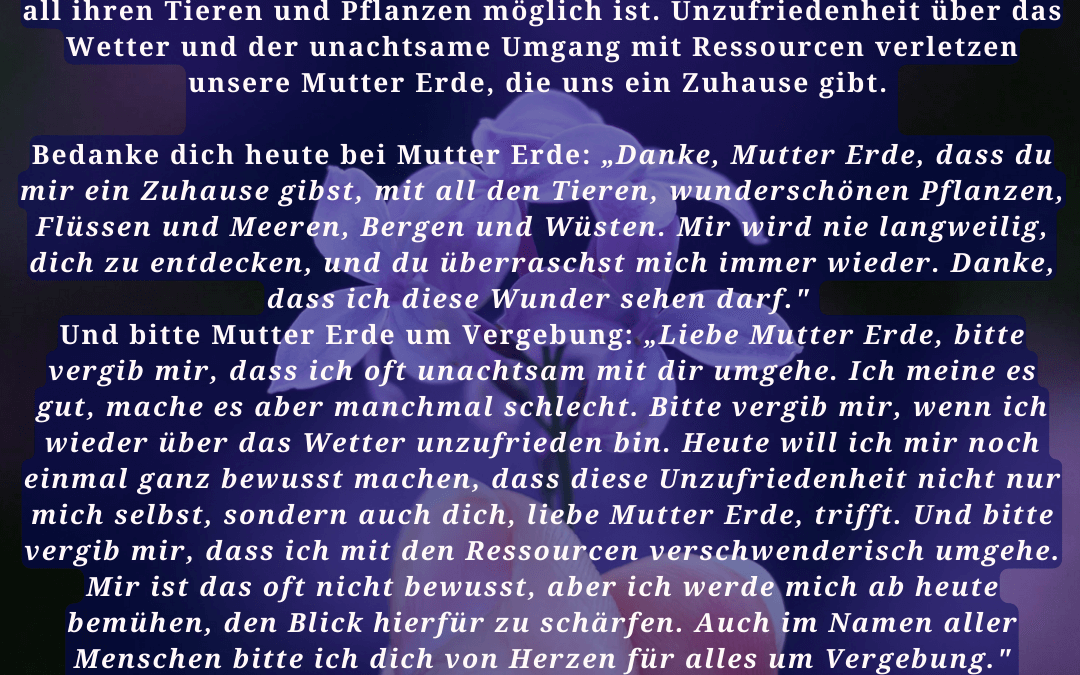 Fastenzeit-Kalender: 14. April