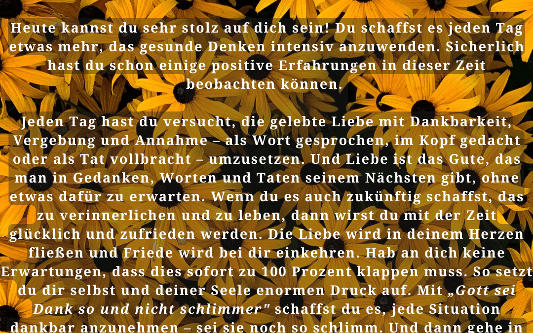 Fastenzeit-Kalender: 16. April