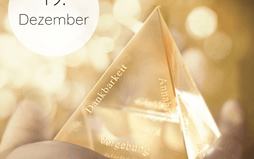 Adventskalender 2025: 19. Dezember