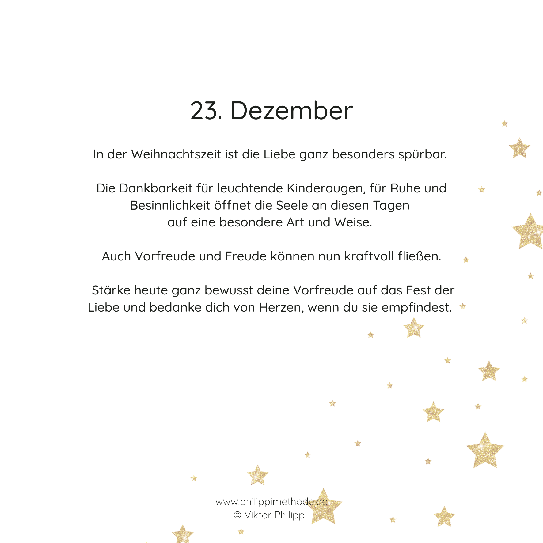 23. Dezember 2