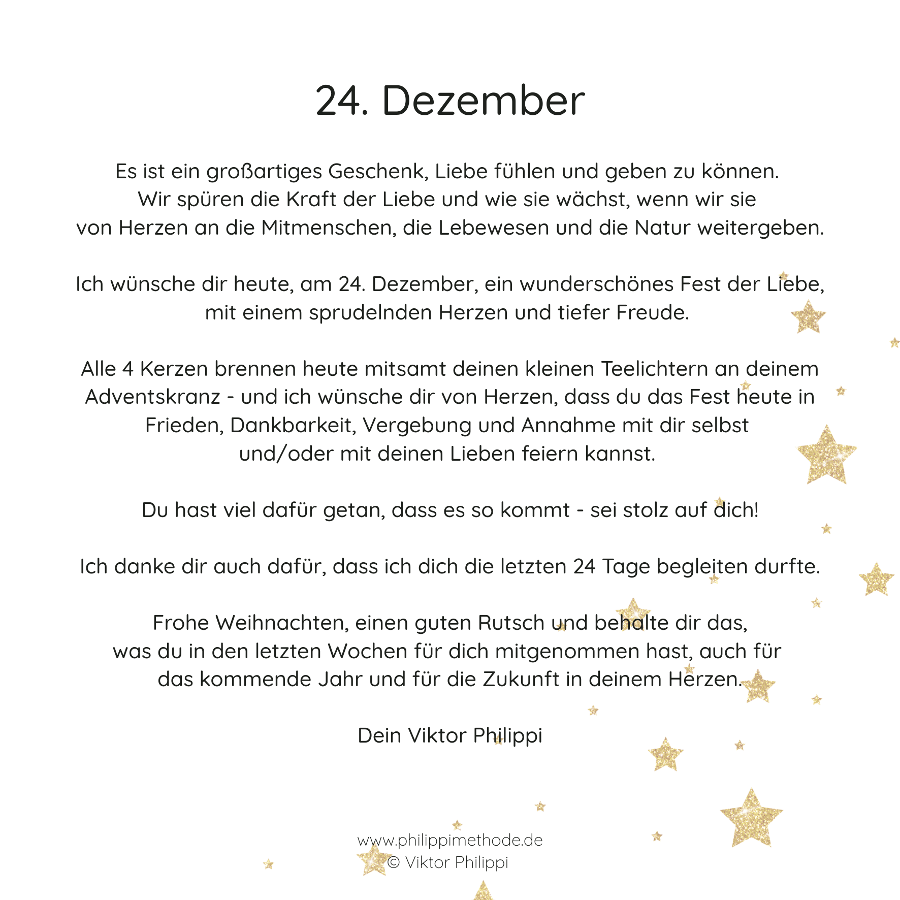 24. Dezember 2